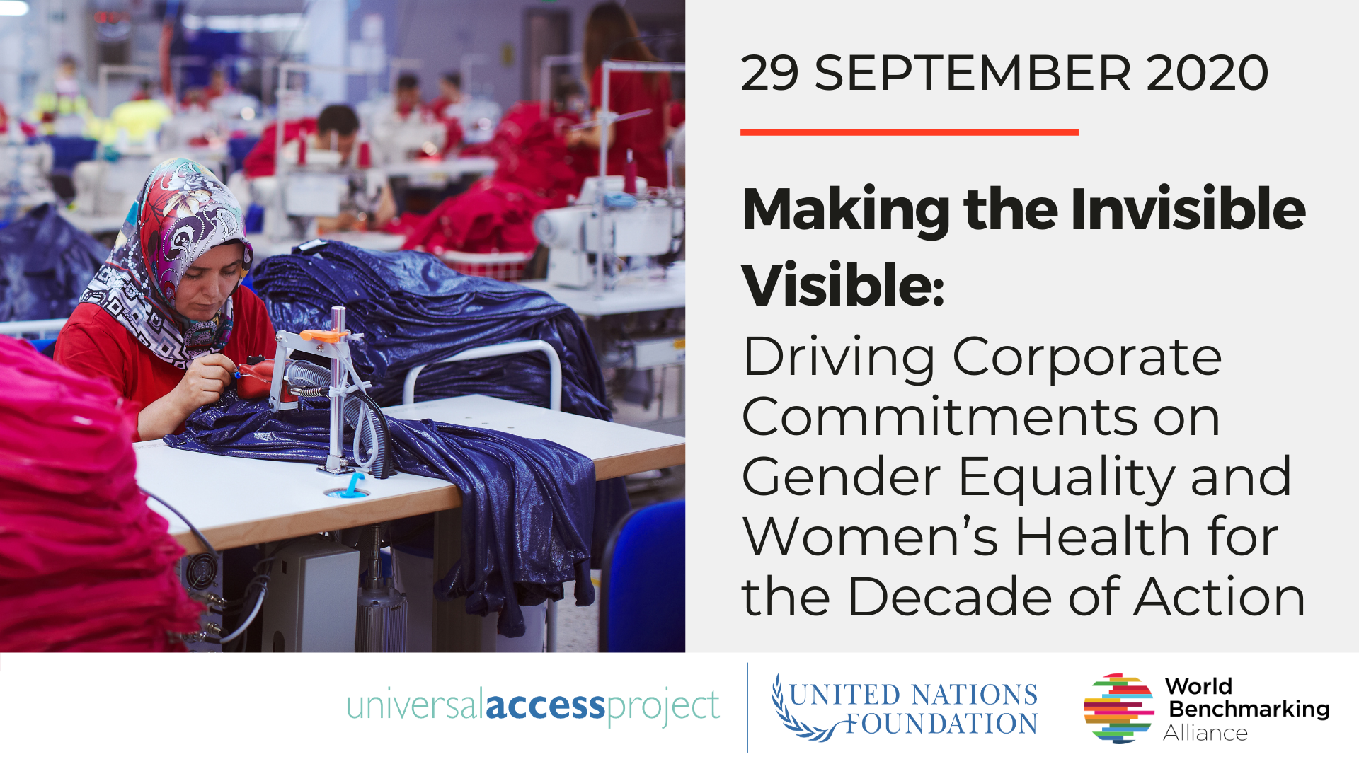 29 September 2020 Driving Corporate Commitments On Gender Equality And Womens Health World 5279